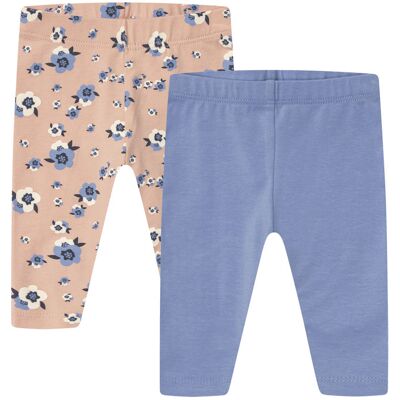 lupilu 2 baby leggings (Bloemen/Blauw, 74/80) lupilu 2 baby leggings (Bloemen/Blauw, 74/80)
