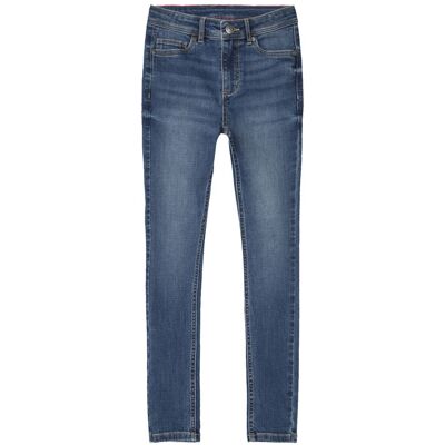 pepperts! Meisjes jeans - Super skinny fit (Blauw, 140) pepperts! Meisjes jeans - Super skinny fit (Blauw, 140)