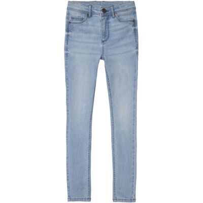 pepperts! Meisjes jeans - Super skinny fit (Lichtblauw, 140) pepperts! Meisjes jeans - Super skinny fit (Lichtblauw, 140)