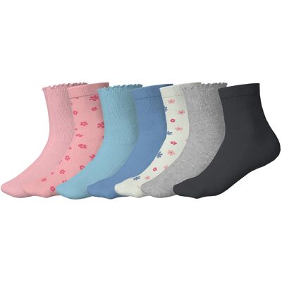 ESMARA KIDS 7 Paar kinder sokken (roze/blauw, 31/34) ESMARA KIDS 7 Paar kinder sokken (roze/blauw, 31/34)