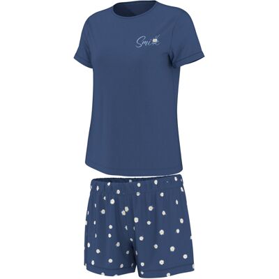 esmara Korte dames pyjama (Blauw, M (40/42)) esmara Korte dames pyjama (Blauw, M (40/42))