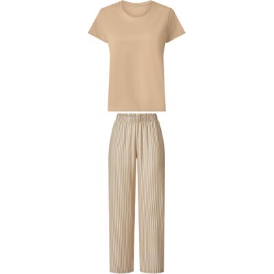 esmara Dames pyjama (Lichtbruin, S (36/38)) esmara Dames pyjama (Lichtbruin, S (36/38))