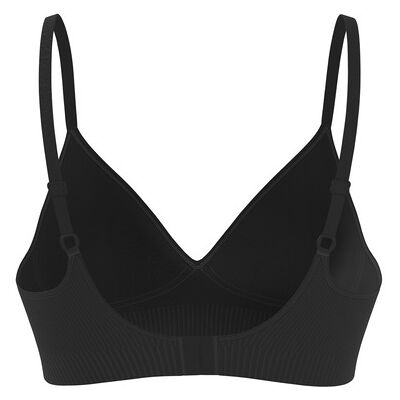 ESMARA Dames geribde soft-bh (Zwart, 75B) ESMARA Dames geribde soft-bh (Zwart, 75B)