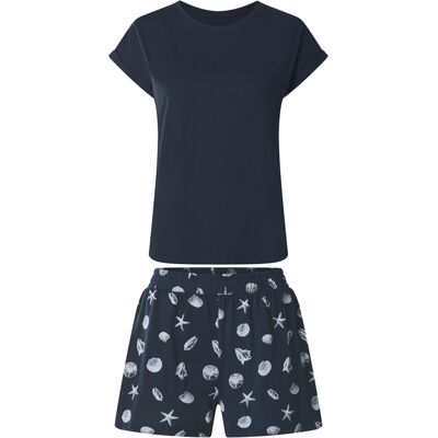 esmara Korte dames pyjama (Marineblauw, M (40/42)) esmara Korte dames pyjama (Marineblauw, M (40/42))