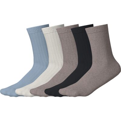 ESMARA 5 Paar dames sokken (blauw/wit/beige/zwart, 39-42) ESMARA 5 Paar dames sokken (blauw/wit/beige/zwart, 39-42)