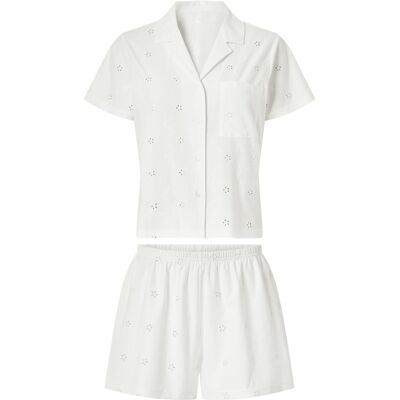 ESMARA Dames shortama (Wit, L (44/46)) ESMARA Dames shortama (Wit, L (44/46))