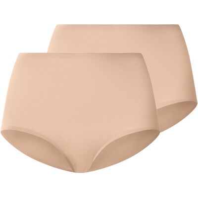 esmara Set van 2 dames onderbroeken (Beige, S (36/38)) esmara Set van 2 dames onderbroeken (Beige, S (36/38))