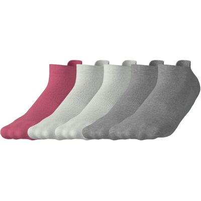 CRIVIT Set van 5 paar sportsokken (Roze/wit/grijs, 35/36) CRIVIT Set van 5 paar sportsokken (Roze/wit/grijs, 35/36)