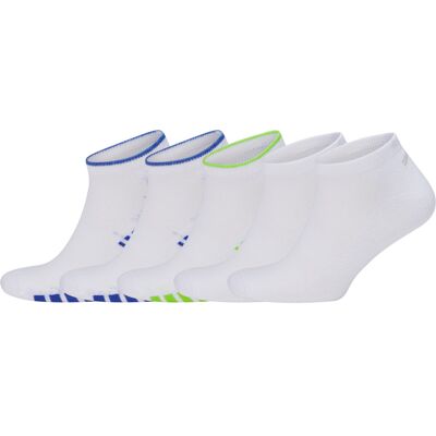 CRIVIT 5 Paar sportsokken (wit/blauw/groen, 39-42) CRIVIT 5 Paar sportsokken (wit/blauw/groen, 39-42)