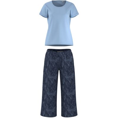 esmara Dames pyjama (Lichtblauw/donkerblauw, S (36/38)) esmara Dames pyjama (Lichtblauw/donkerblauw, S (36/38))