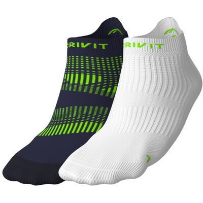 CRIVIT 2 Paar hardloopsokken (Donkerblauw/wit, 45/46) CRIVIT 2 Paar hardloopsokken (Donkerblauw/wit, 45/46)
