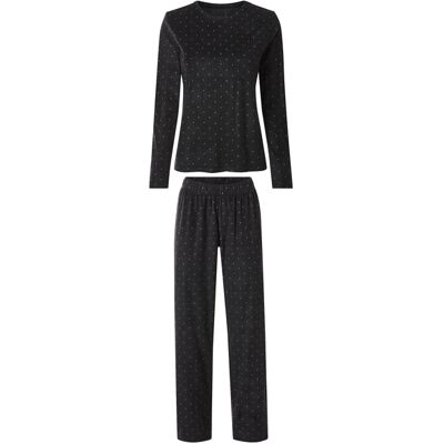esmara Dames fleece pyjama (Zwart, M (40/42)) esmara Dames fleece pyjama (Zwart, M (40/42))