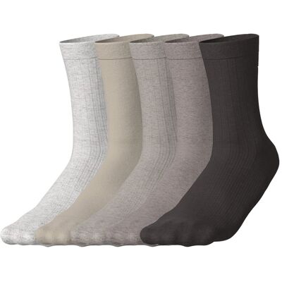 esmara 5 Paar sokken (Beige/bruin, 39-42) esmara 5 Paar sokken (Beige/bruin, 39-42)