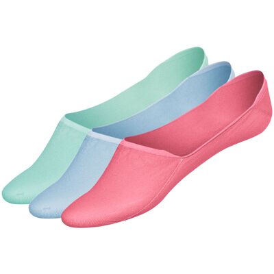 esmara 3 paar sneakersokken (Mid-Cut, Roze/mint/blauw, 35-38) esmara 3 paar sneakersokken (Mid-Cut, Roze/mint/blauw, 35-38)