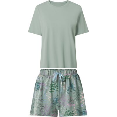 esmara Korte dames pyjama (Olijfgroen, M (40/42)) esmara Korte dames pyjama (Olijfgroen, M (40/42))