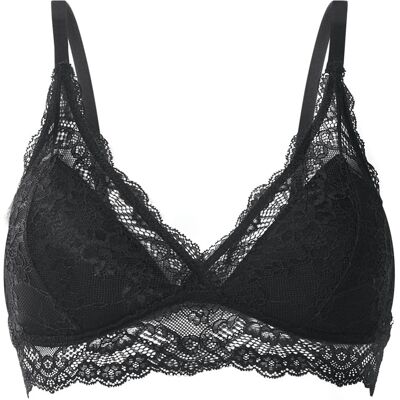 esmara Dames bustier met kant (Zwart, S (36-38)) esmara Dames bustier met kant (Zwart, S (36-38))