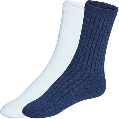esmara 2 paar dames huissokken (Blauw/lichtblauw, 35-38) esmara 2 paar dames huissokken (Blauw/lichtblauw, 35-38)