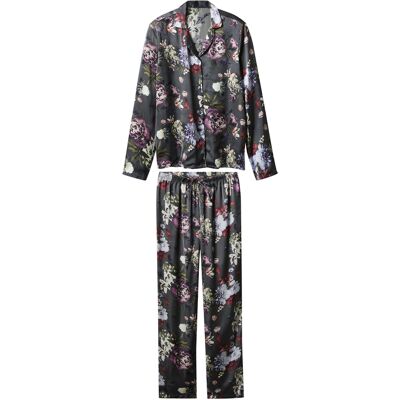 esmara Satijnen dames pyjama (Bloemen, S (36-38)) esmara Satijnen dames pyjama (Bloemen, S (36-38))