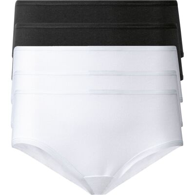 esmara 5 dames hipsters (Zwart/wit, M (40/42)) esmara 5 dames hipsters (Zwart/wit, M (40/42))