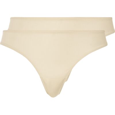 esmara 2 dames strings (M (40/42), Wit) esmara 2 dames strings (M (40/42), Wit)