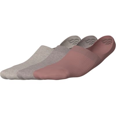 esmara 3 Paar sneakersokken (Beige/lichtroze, 39-42) esmara 3 Paar sneakersokken (Beige/lichtroze, 39-42)