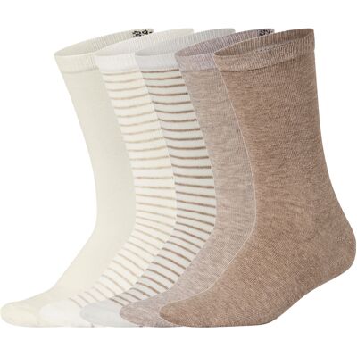 esmara 5 Paar sokken (crème/strepen/beige/licht beige, 39-42) esmara 5 Paar sokken (crème/strepen/beige/licht beige, 39-42)