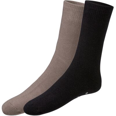 LIVERGY 2 paar heren thermosokken (Zwart, 39-42) LIVERGY 2 paar heren thermosokken (Zwart, 39-42)