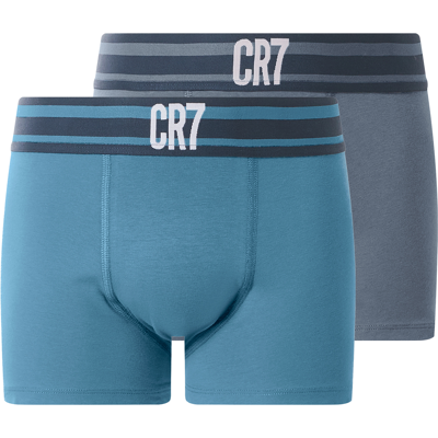 CR7 Set van 2 kinder boxers (Blauw, 146/152) CR7 Set van 2 kinder boxers (Blauw, 146/152)