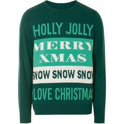 LIVERGY Heren kersttrui (groen, L) LIVERGY Heren kersttrui (groen, L)