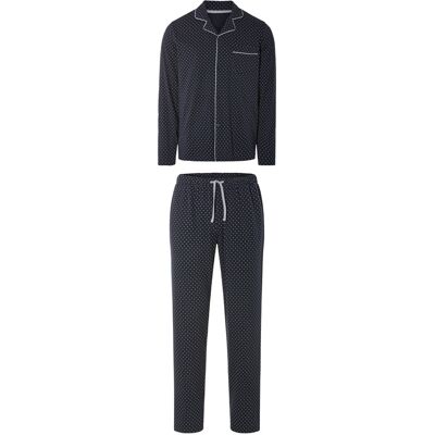 LIVERGY Heren pyjama (S (44-46), Navy/print) LIVERGY Heren pyjama (S (44-46), Navy/print)