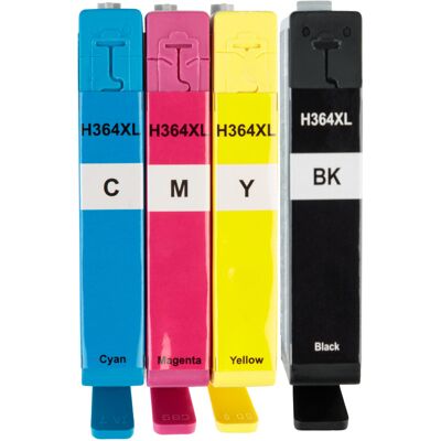 crelando Inktcartridges voor Canon, Epson of HP (multipack 364 xl voor hp) crelando Inktcartridges voor Canon, Epson of HP (multipack 364 xl voor hp)