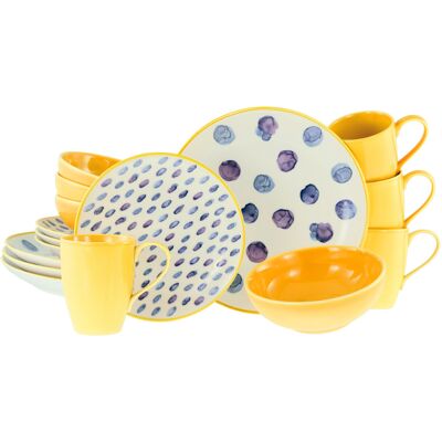 Creatable Maisie Bunt 16-delig Servieset Creatable Maisie Bunt 16-delig Servieset