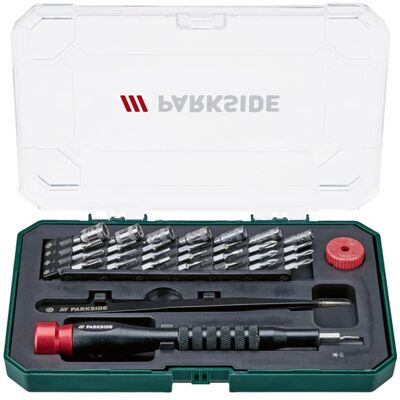 PARKSIDE Precisiegereedschapset (Precisie-bitset 32 stuks) PARKSIDE Precisiegereedschapset (Precisie-bitset 32 stuks)