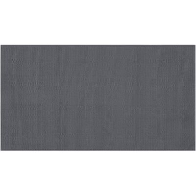 LIVARNO Vloerkleed 80 x 150 cm - laagpolig - geschikt voor vloerverwarming (Grijs) LIVARNO Vloerkleed 80 x 150 cm - laagpolig - geschikt voor vloerverwarming (Grijs)