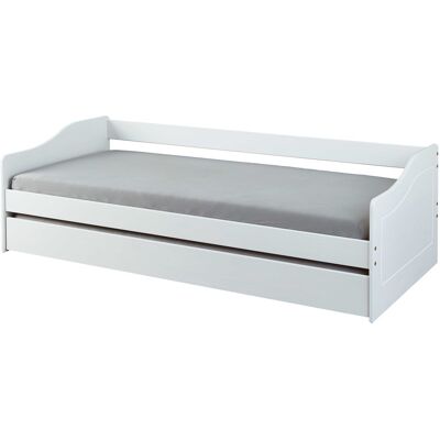 Inter Link Wit Functiebett 90x200 - Stapelbed Inter Link Wit Functiebett 90x200 - Stapelbed