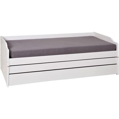 Inter Link Bedframe Lotar 90 x 200 cm (Wit) Inter Link Bedframe Lotar 90 x 200 cm (Wit)