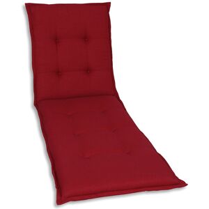 GO-DE Tuinligstoel Kussen - 60x7x190 cm - Rood GO-DE Tuinligstoel Kussen - 60x7x190 cm - Rood