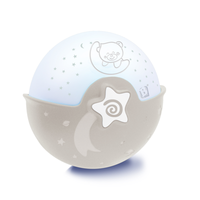 Infantino Grijs 3-in-1 Babyprojector - Nachtlampje & Sterren Infantino Grijs 3-in-1 Babyprojector - Nachtlampje & Sterren