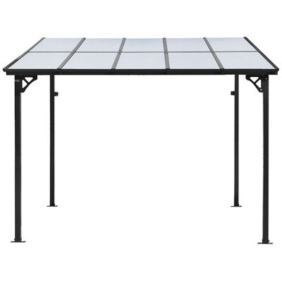 HOME DELUXE Aluminium terrasoverkapping ECO, verschillende maten (300 x 360 cm, Antraciet) HOME DELUXE Aluminium terrasoverkapping ECO, verschillende maten (300 x 360 cm, Antraciet)