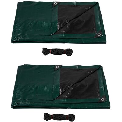 PARKSIDE Afdekzeil 150 x 600 cm 2-delig PARKSIDE Afdekzeil 150 x 600 cm 2-delig