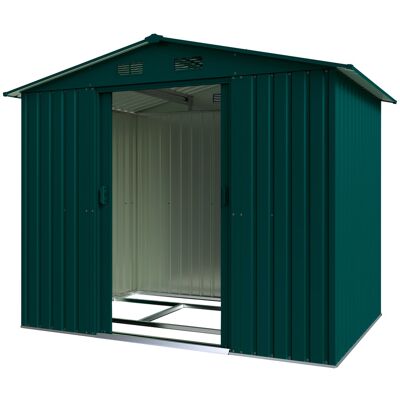 PARKSIDE Metalen tuinhuis, XL, 226 x 152 cm (Groen) PARKSIDE Metalen tuinhuis, XL, 226 x 152 cm (Groen)