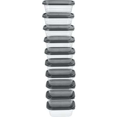 SILVERCREST Vershoudbakjes (10 x 0,6 l) SILVERCREST Vershoudbakjes (10 x 0,6 l)