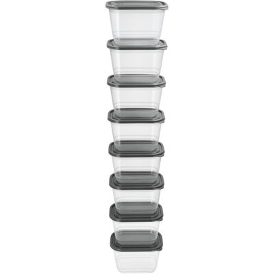 SILVERCREST Vershoudbakjes (8 x 1,0 liter) SILVERCREST Vershoudbakjes (8 x 1,0 liter)