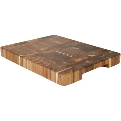 SILVERCREST Acaciahouten hakblok - 40 x 32 cm - snijplank SILVERCREST Acaciahouten hakblok - 40 x 32 cm - snijplank