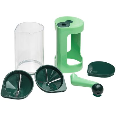 Genius Super Julietti Groentespiralisator - 6-delig set voor gezond eten Genius Super Julietti Groentespiralisator - 6-delig set voor gezond eten