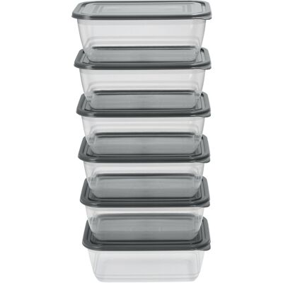 SILVERCREST Vershoudbakjes (6 x 2,0 liter) SILVERCREST Vershoudbakjes (6 x 2,0 liter)