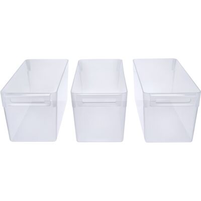 SILVERCREST Koelkastorganizers - 3 bakjes - 4,8 L SILVERCREST Koelkastorganizers - 3 bakjes - 4,8 L