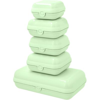 SILVERCREST Broodtrommelset, 5-delig (Mint) SILVERCREST Broodtrommelset, 5-delig (Mint)
