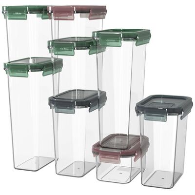 SILVERCREST Voorraadpotten set, 8-delig SILVERCREST Voorraadpotten set, 8-delig