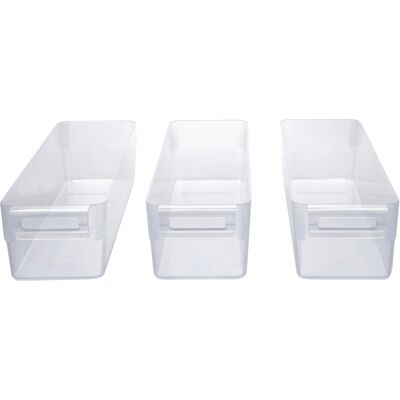 SILVERCREST Koelkastorganizers - 3 bakjes - 1,8 L SILVERCREST Koelkastorganizers - 3 bakjes - 1,8 L